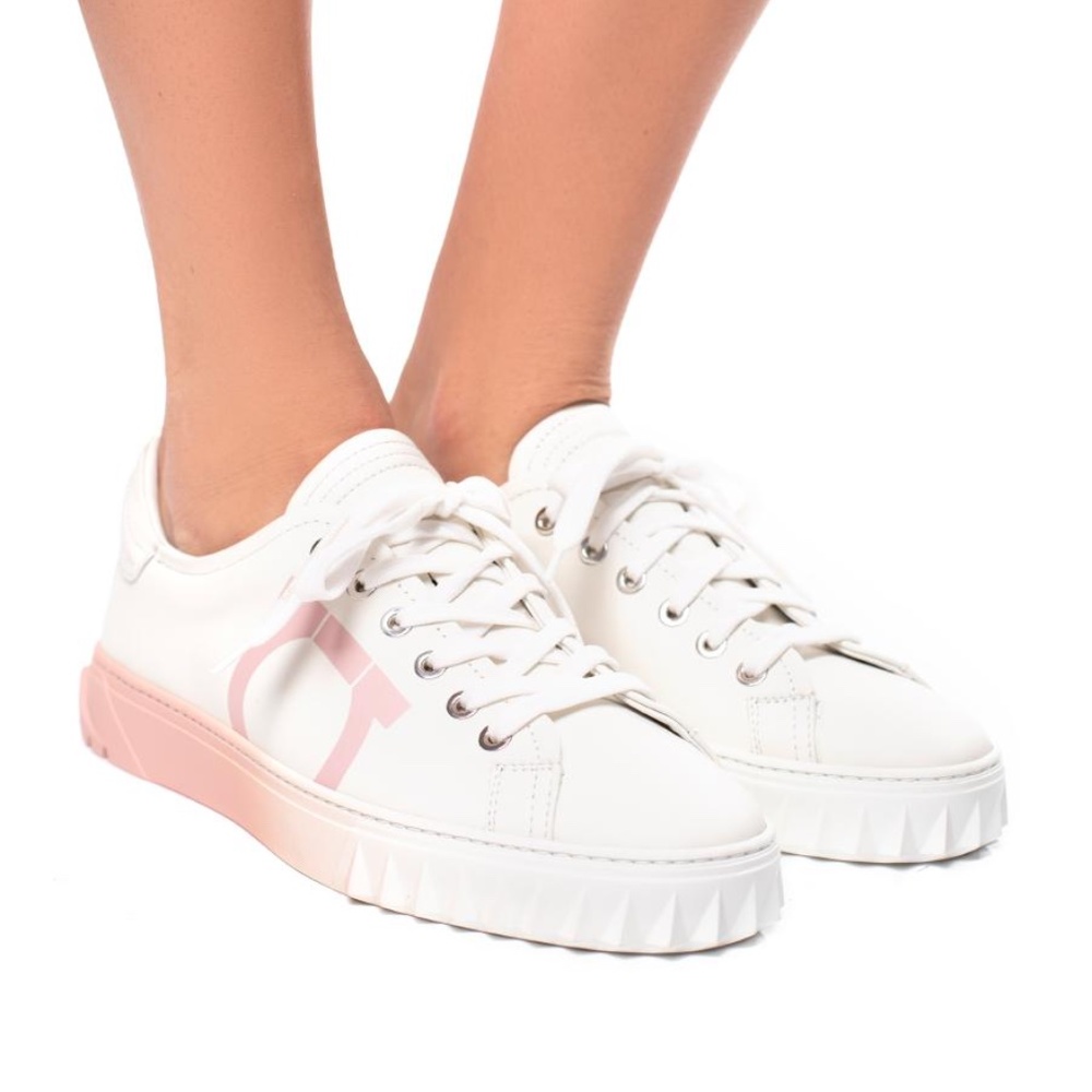Salvatore Ferragamo Cube 8 Sneakers